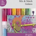 Gelatos watersoluble crayons, bright tones, 15 pieces