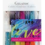 121819_Gelatos watersoluble crayons, iridescent tones, 15 pieces